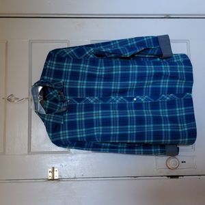 Talbot's Petites plaid shirt size xl